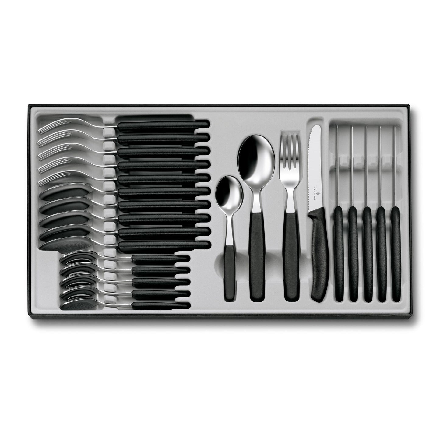 SWISS CLASSIC 24PC FLATWARE SET