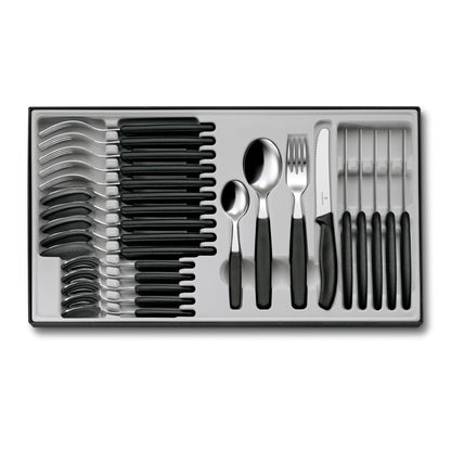 SWISS CLASSIC 24PC FLATWARE SET