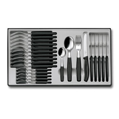 SWISS CLASSIC 24PC FLATWARE SET