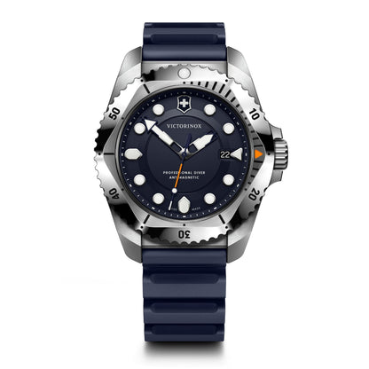 MENS DIVE PRO QUARTZ RUBBER STRAP WATCH DIAL
