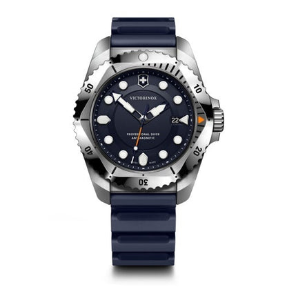 MENS DIVE PRO QUARTZ RUBBER STRAP WATCH DIAL