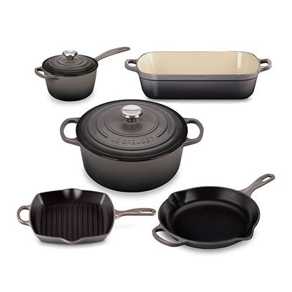 7PC SIGNATURE CAST IRON COOKWARE SET