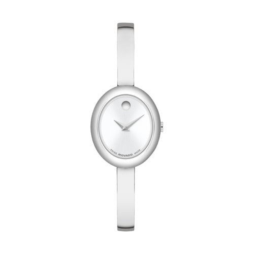 LADIES MUSEUM BANGLE STAINLESS STEEL WATCH DIAL