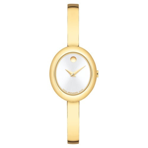 LADIES MUSEUM BANGLE STAINLESS STEEL WATCH DIAL