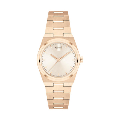 LADIES BOLD QUEST MINI ROSE STAINLESS STEEL WATCH DIAL