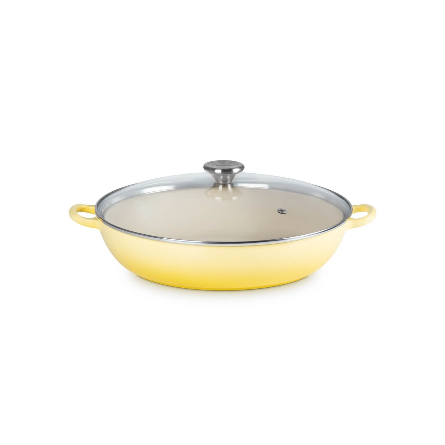 5QT TRADITIONAL CAST IRON BRAISER W/ GLASS LID