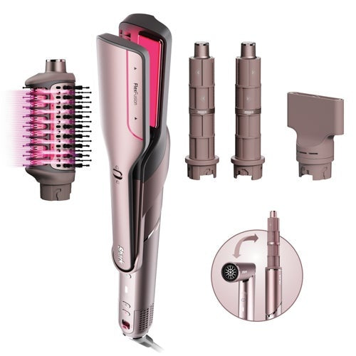 FLEXFUSION 5-IN-1 AIR STYLER STRAIGHTENER + BRUSH SET