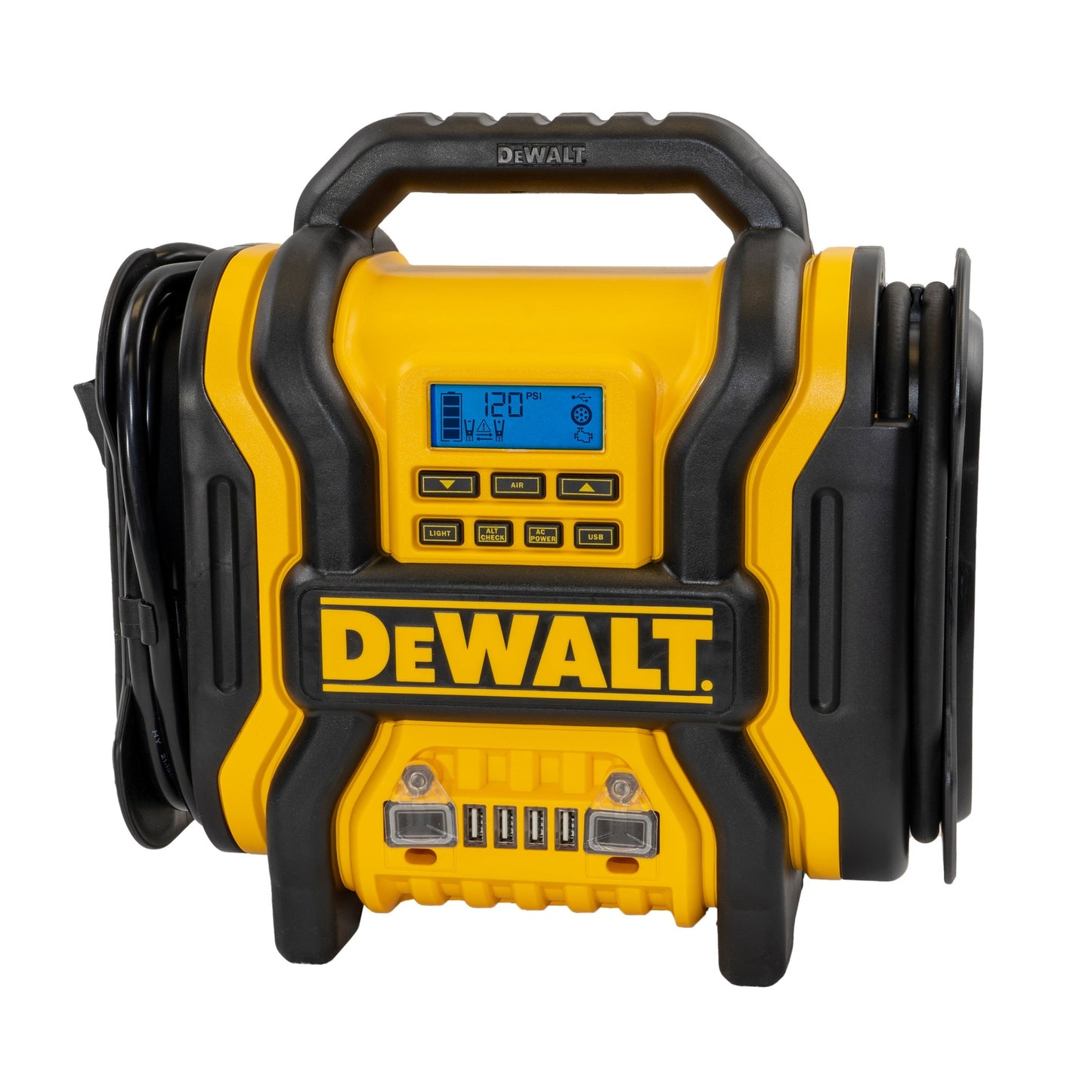 2000W PEAK AMP JUMP STARTER W/ DIGITAL COMPRESSOR