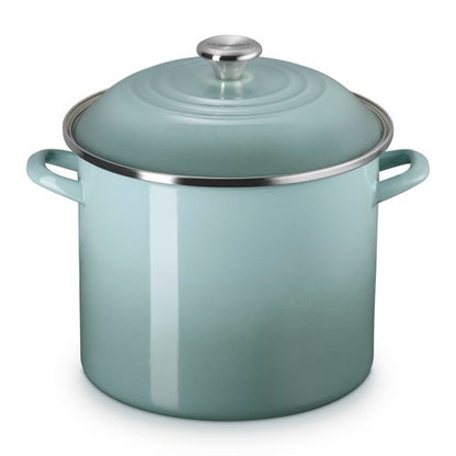 12QT ENAMEL ON STEEL CLASSIC STOCKPOT W/ LID