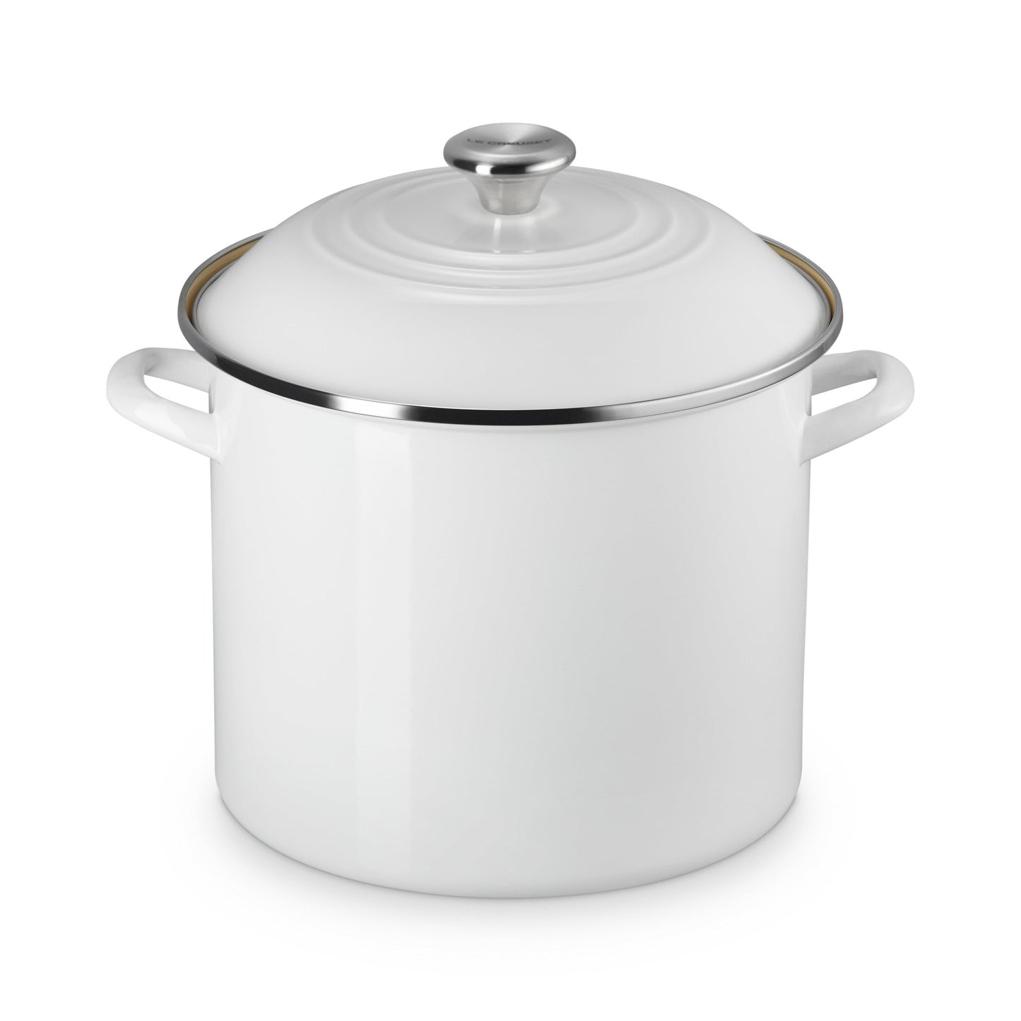 12QT ENAMEL ON STEEL CLASSIC STOCKPOT W/ LID
