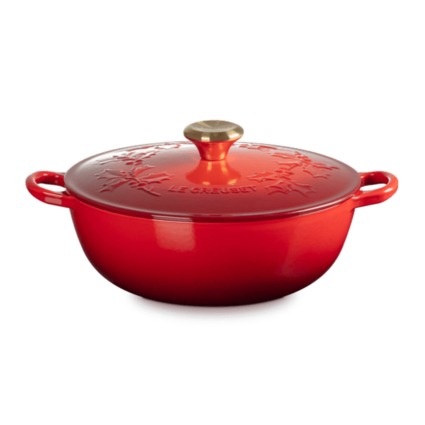 4.5QT HOLLY COLLECTION CAST IRON TRADITIONAL CHEFS OVEN W/ KNOB