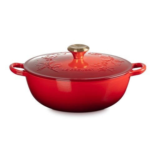4.5QT HOLLY COLLECTION CAST IRON TRADITIONAL CHEFS OVEN W/ KNOB
