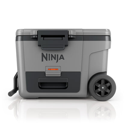 FROSTVAULT 45QT WHEELED COOLER W/ DRY ZONE
