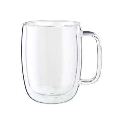 SORRENTO PLUS 2PC GLASS MUG SET