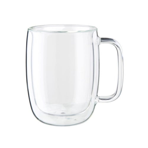 SORRENTO PLUS 2PC GLASS MUG SET