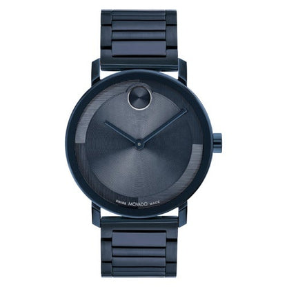 UNISEX BOLD EVOLUTION 2.0 DARK BLUE IP STAINLESS STEEL WATCH DARK BLUE DIAL