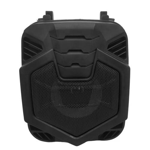 SHELL DOCK PORTABLE BLUETOOTH SPEAKER W/ PHONE HOLDER BLACK