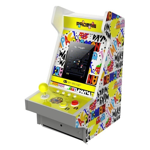 PAC-MAN 45TH ANNIVERSARY MIGHTY PLAYER PORTABLE RETRO ARCADE