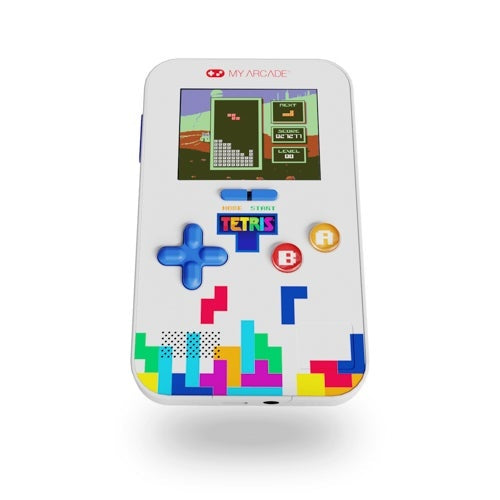 TETRIS GO GAMER PORTABLE GAMING SYSTEM W/ TRAVEL CASE