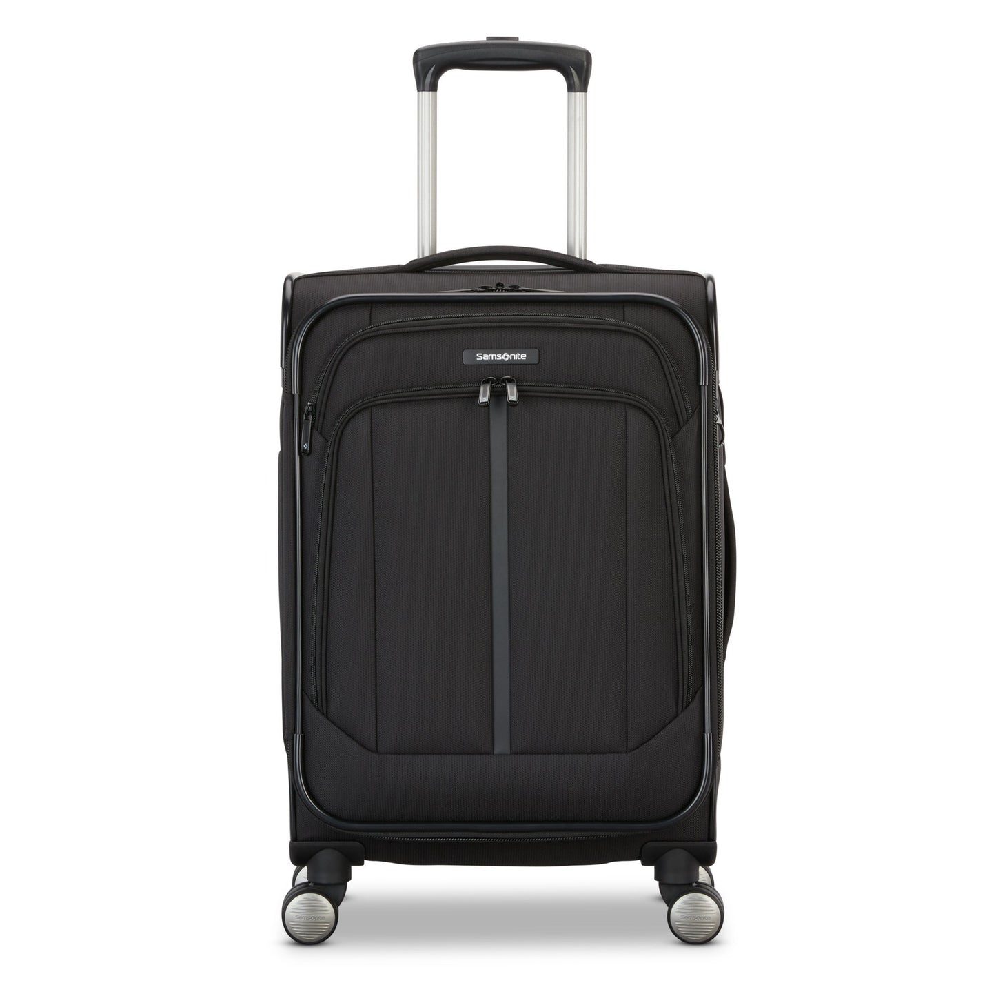 ASCELLA 4 CARRY-ON SOFTSIDE SPINNER BLACK