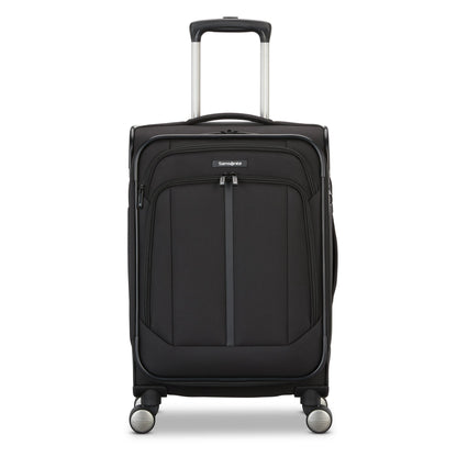 ASCELLA 4 CARRY-ON SOFTSIDE SPINNER BLACK