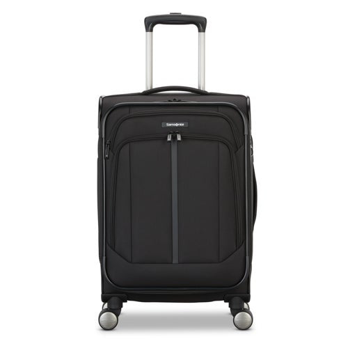 ASCELLA 4 CARRY-ON SOFTSIDE SPINNER BLACK