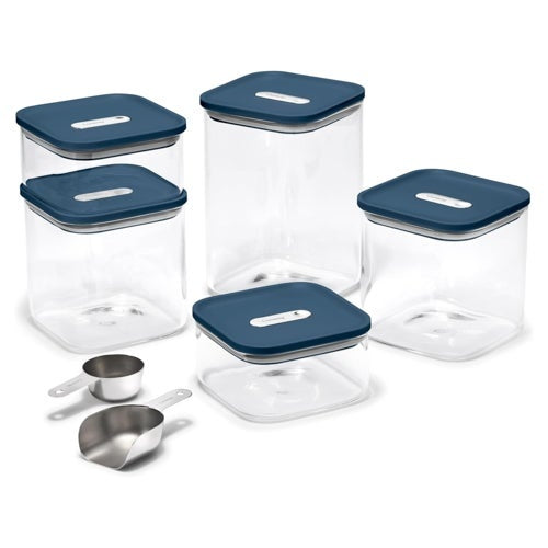 14PC AIRTIGHT STORAGE CONTAINER SET NAVY