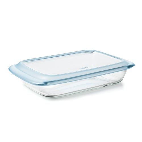 GOOD GRIPS 3QT GLASS BAKING DISH W/ LID