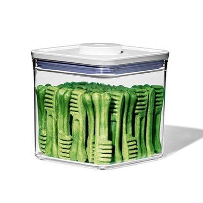 GOOD GRIPS PET POP SQUARE CONTAINER - 2.8QT/2.6L