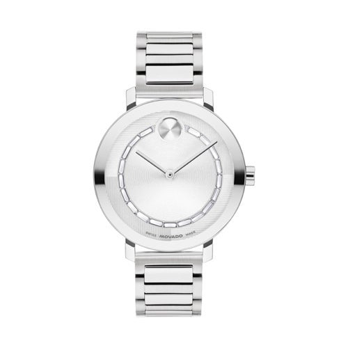 LADIES BOLD EVOLUTION 2.0 SILVER-TONE STAINLESS STEEL WATCH SILVER DIAL