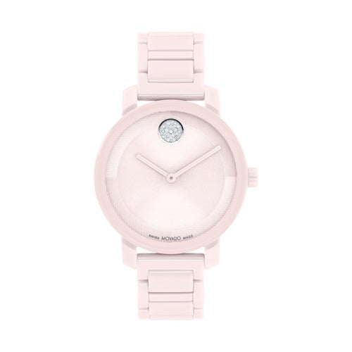 LADIES BOLD EVOLUTION 2.0 BLUSH PINK CERAMIC WATCH BLUSH DIAL