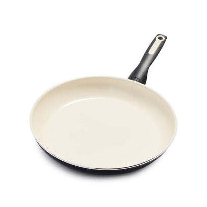 RIO 12" CERAMIC NONSTICK FRY PAN BLACK