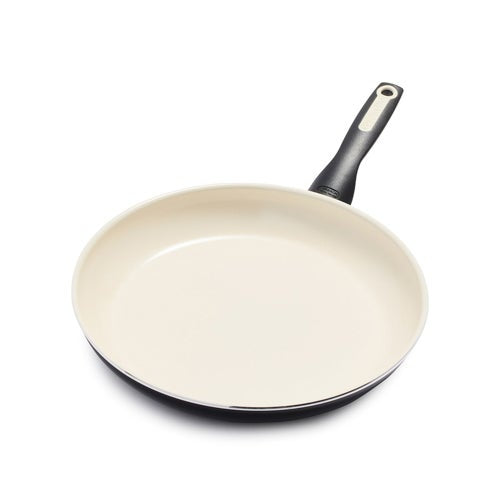 RIO 12" CERAMIC NONSTICK FRY PAN BLACK