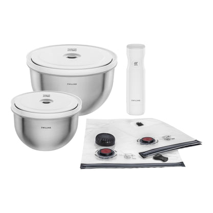 9PC FRESH & SAVE STAINLESS STEEL BOWLS STARTER SET