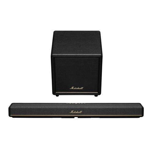 HESTON 120 SOUNDBAR W/ SUB 200 WIRELESS SUBWOOFER, BLACK