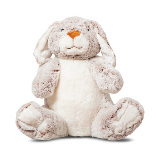 JUMBO BURROW BUNNY STUFFED PLUSH ANIMAL AGES 2+ YEARS