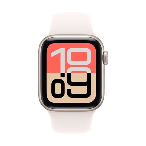 WATCH SE 3 GPS 40MM STARLIGHT ALUMINUM CASE W/ STARLIGHT SPORT BAND M/L