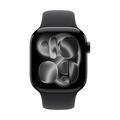WATCH SERIES 11 GPS 42MM JET BLACK ALUMINUM CASE W/ BLACK SPORT BAND S/M