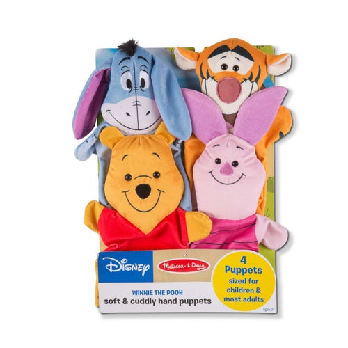 WINNIE THE POOH SOFT & CUDDLY HAND PUPPETS