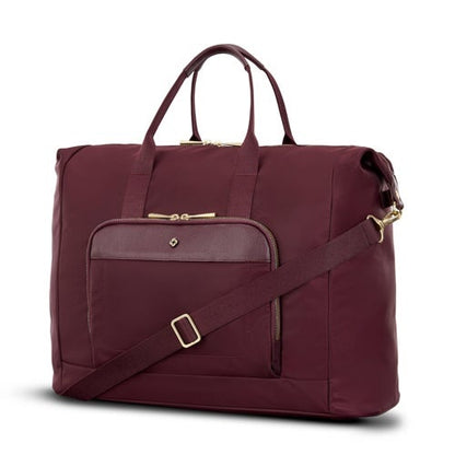 MOBILE SOLUTION 2 DUFFEL MERLOT
