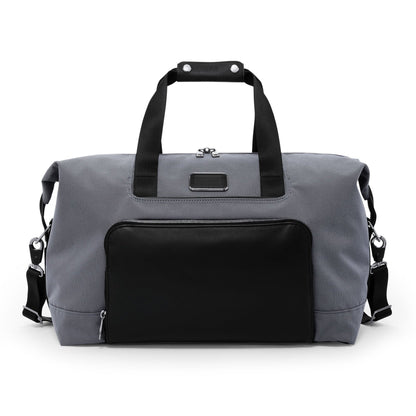 ALPHA X DOUBLE EXPANSION TRAVEL SATCHEL GRAY