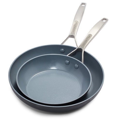 PARIS PRO CERAMIC NONSTICK 2PC FRYPAN SET - 10" & 12"