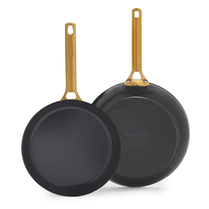 RESERVE PRO 2PC FRYPAN SET - 10" & 12" BLACK