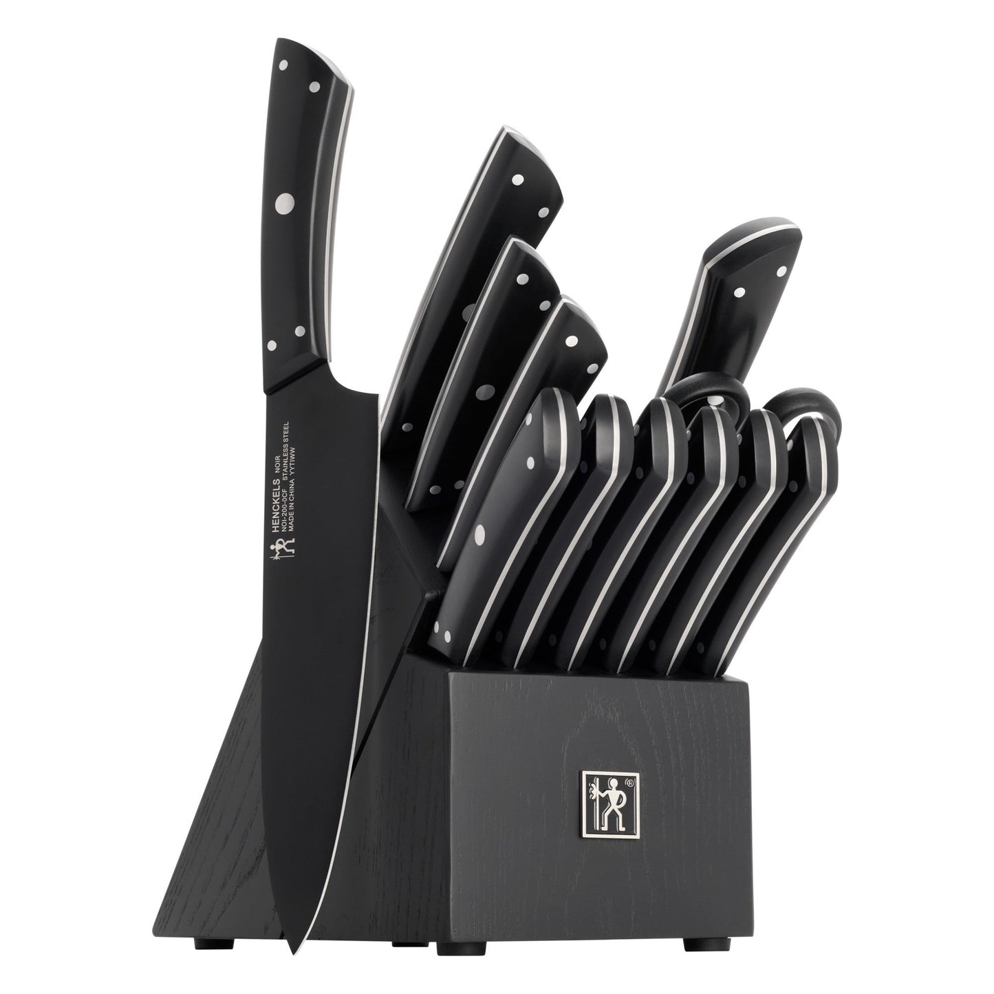 NOIR 13PC KNIFE BLOCK SET