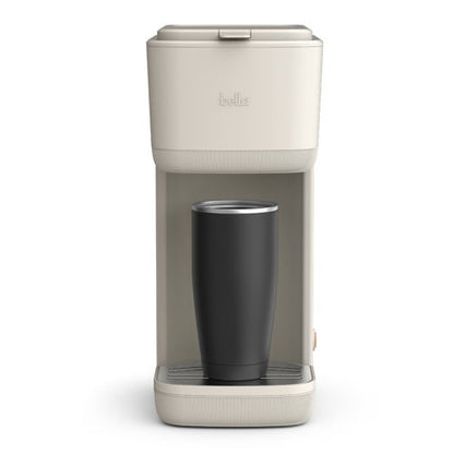 SINGLE-SERVE COFFEE MAKER FOR GROUNDS & PODS W/ WATER TANK OATMILK