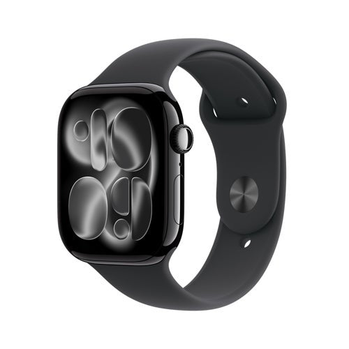 WATCH SERIES 11 GPS 46MM JET BLACK ALUMINUM CASE W/ BLACK SPORT BAND S/M