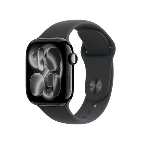 WATCH SERIES 11 GPS+CELLULAR 42MM JET BLACK ALUM CASE W/ BLACK SPORT BAND S/M