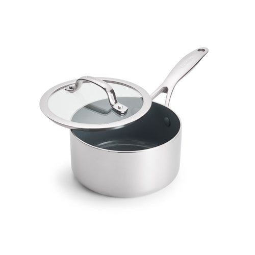 VALENCIA PRO STAINLESS STEEL 1.6QT SAUCEPAN W/ LID