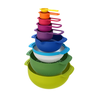 NEST 9 PLUS COMPACT FOOD PREPARATION SET