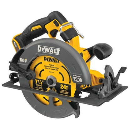 60V MAX 7.25" BRUSHLESS CIRCULAR SAW W/ ELECTRONIC BRAKE - TOOL ONLY